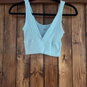 Urban Outfitters: Out From Under Ribbed Tank with V Neck